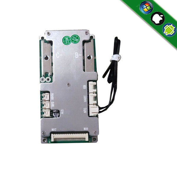 17S100A Peak 300a Auto Identification  JBD bms pcm with android Bluetooth app UART bms wi software (APP) monitor 