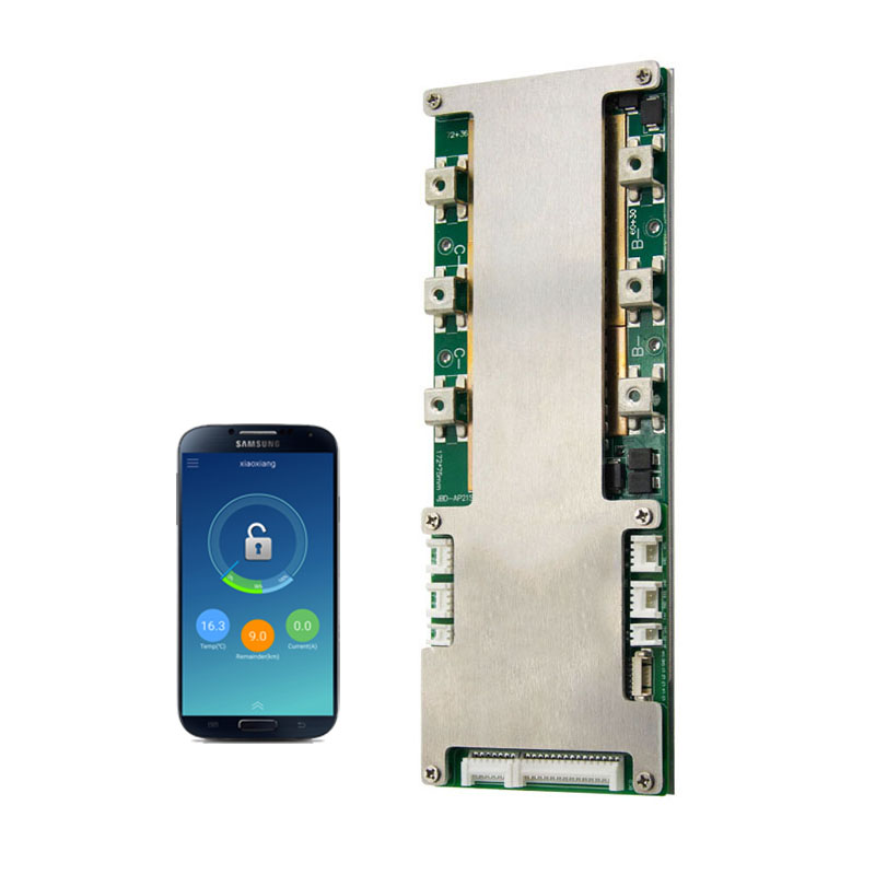 6S-21S 80A 150A 200A smart solution smart bms pcm with android Bluetooth app UART bms wi software (APP) monitor      